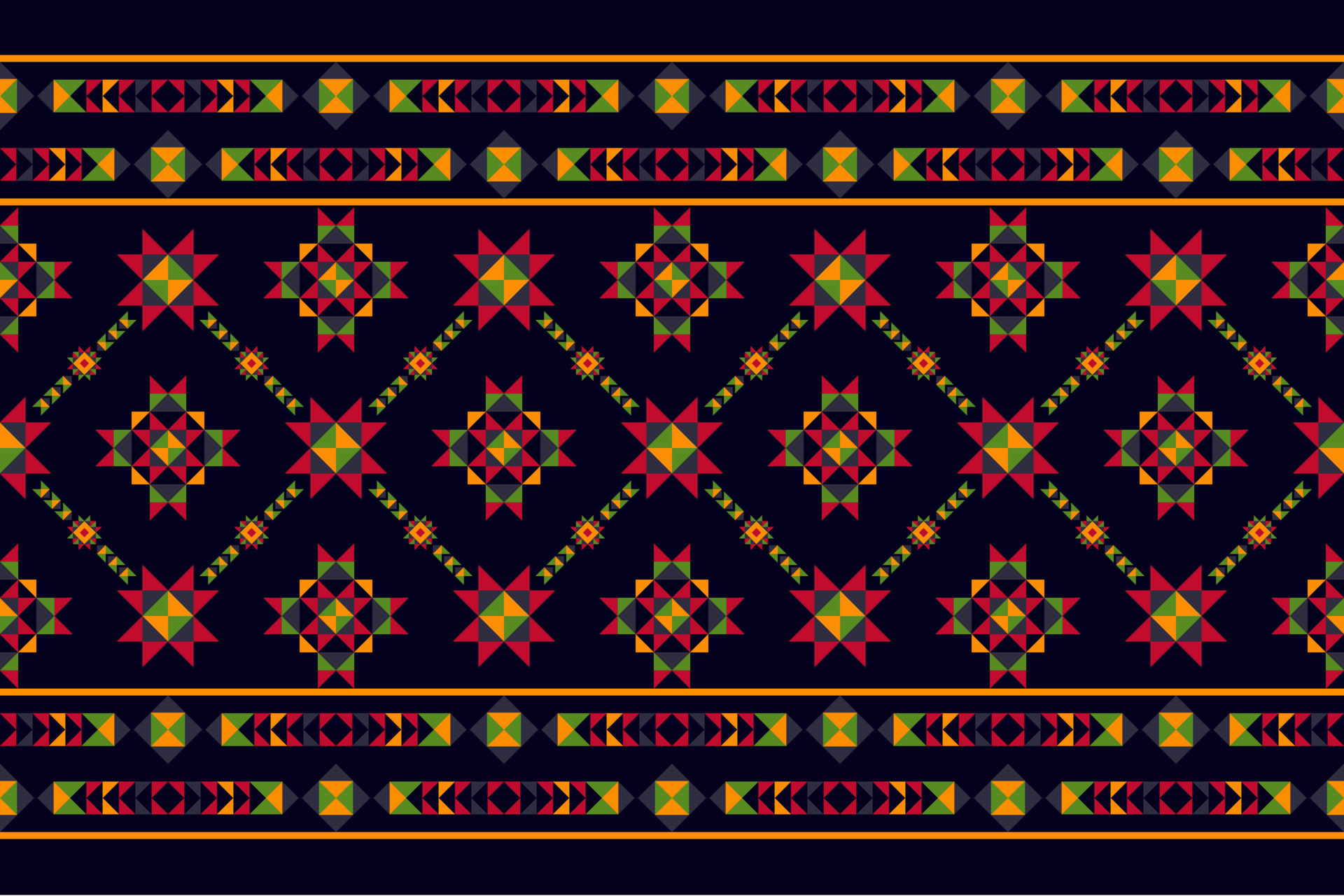 Ikat ethnic seamless pattern design. Aztec fabric carpet boho mandalas ...