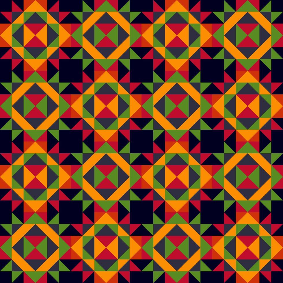 Ikat ethnic seamless pattern design. Aztec fabric carpet boho mandalas textile decor wallpaper. Tribal native motif flower traditional embroidery vector illustrated background