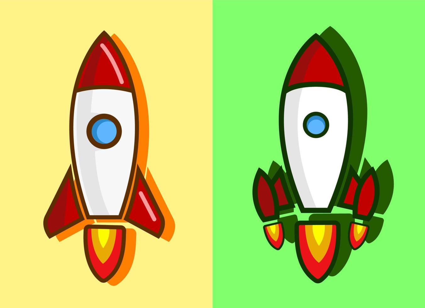 Booster Logo, Rocket advance logo designs template. vector