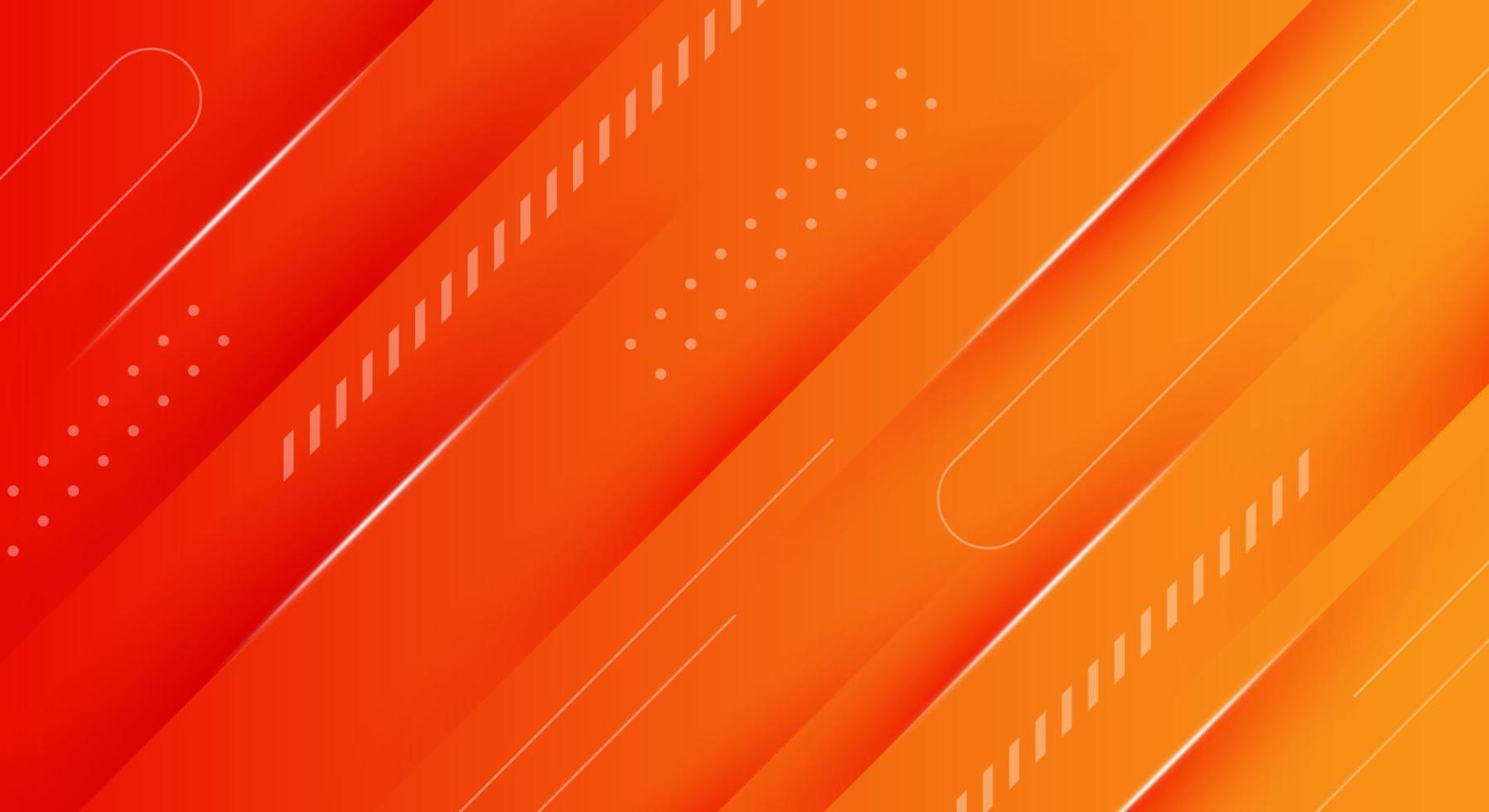 Dynamic abstract fluid geometric colorful gradient orange shape background. eps 10 vector