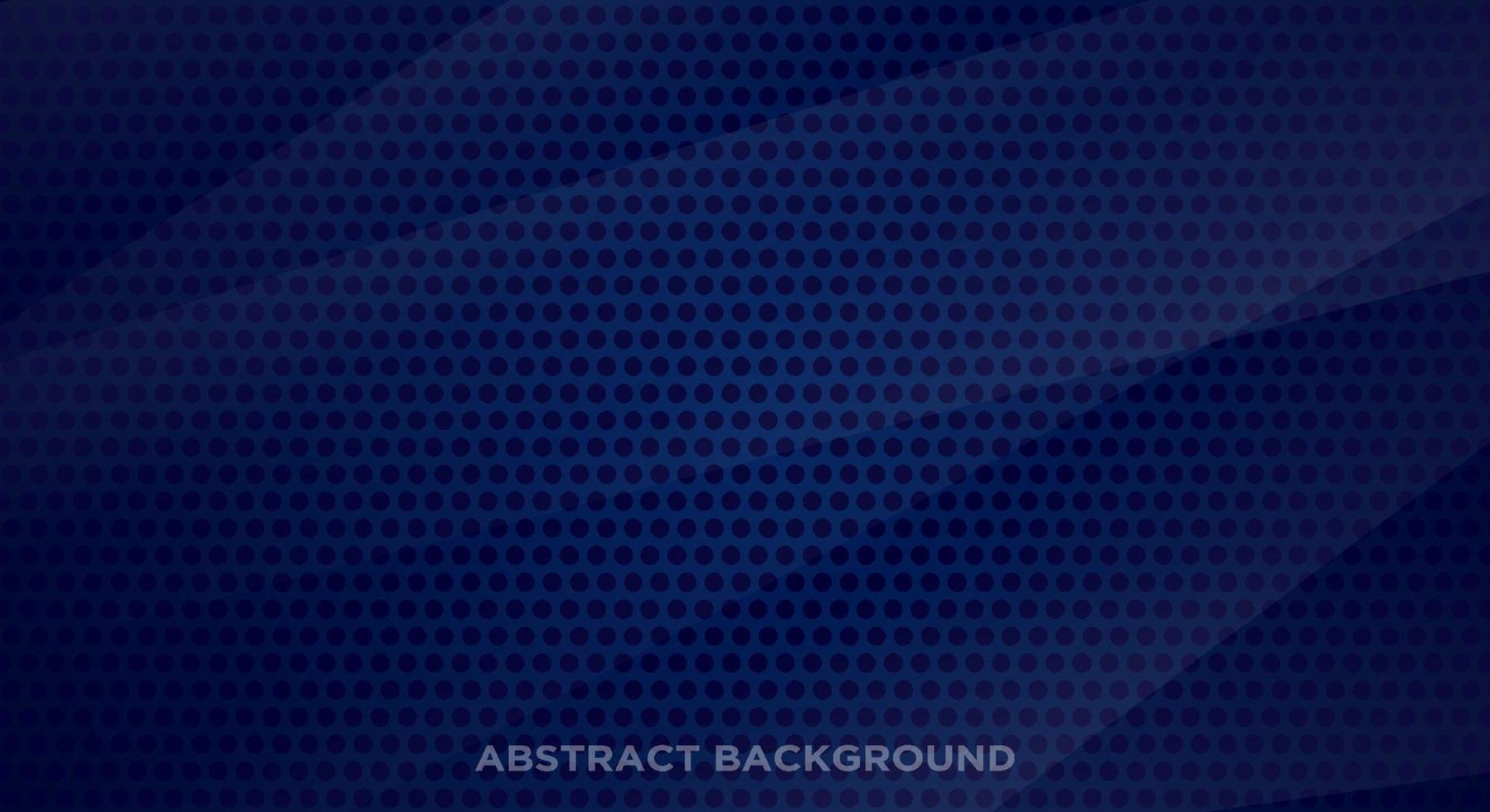 Blurred background. Diagonal dots pattern. Abstract dark blue gradient design. vector