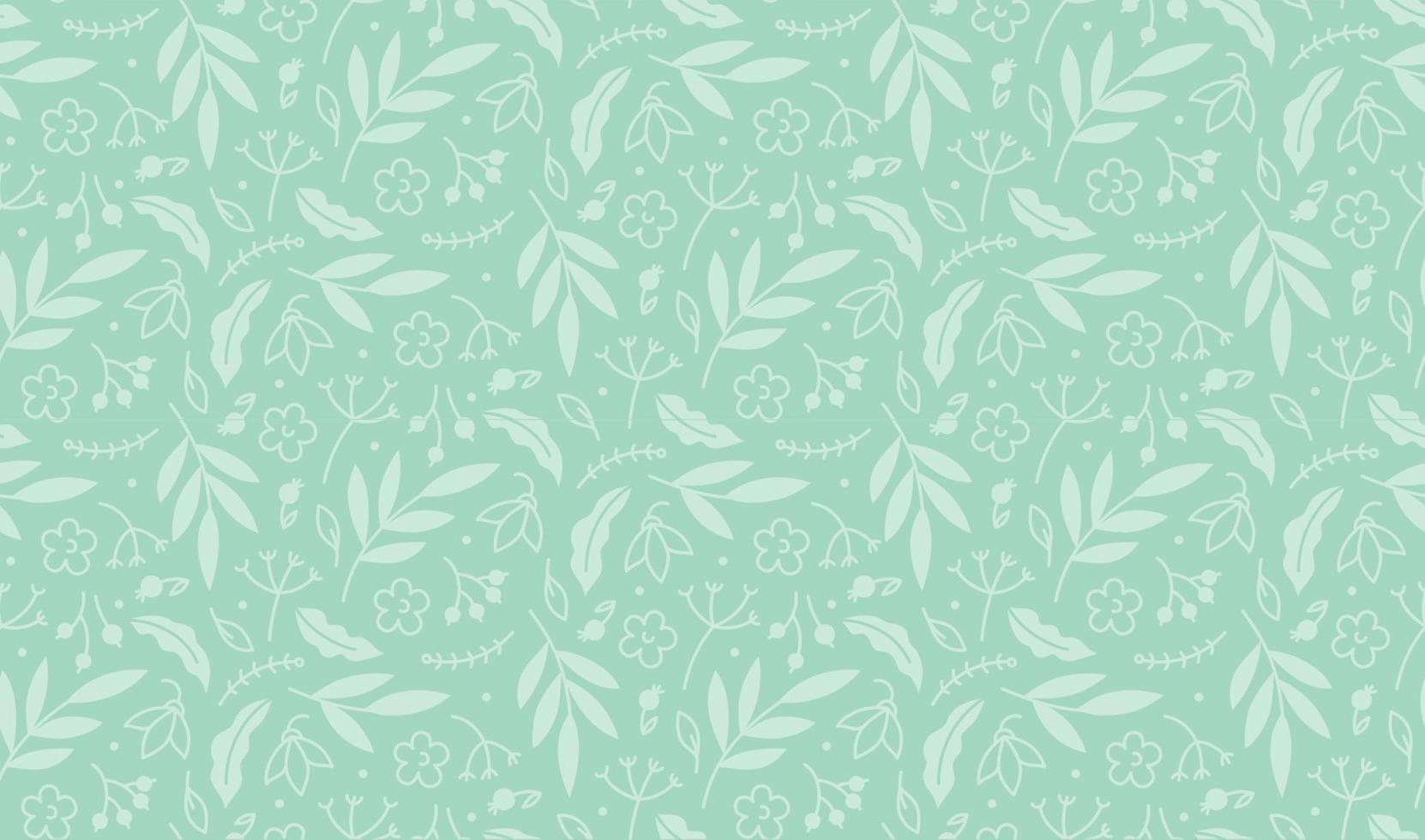 Floral ornament. Seamless patern. Vector image.