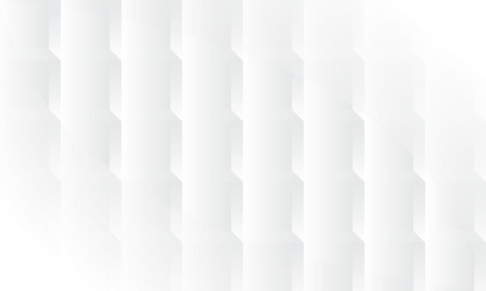 Geometric white background vector