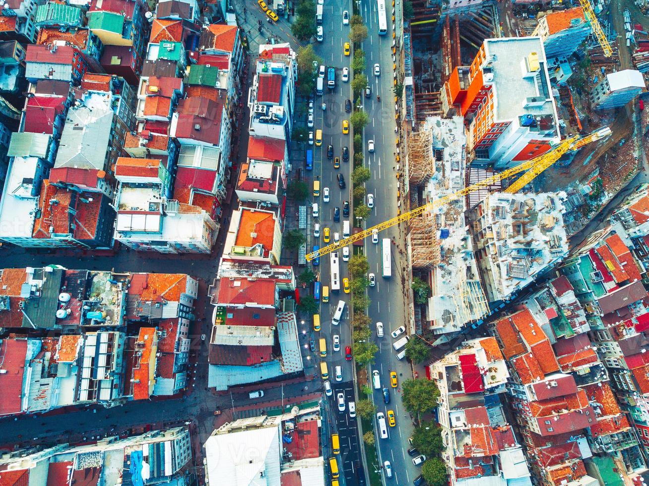 paisaje urbano de estambul, turquía foto