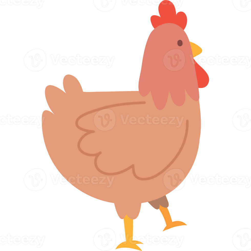 Chicken cartoon animal png clipart icon