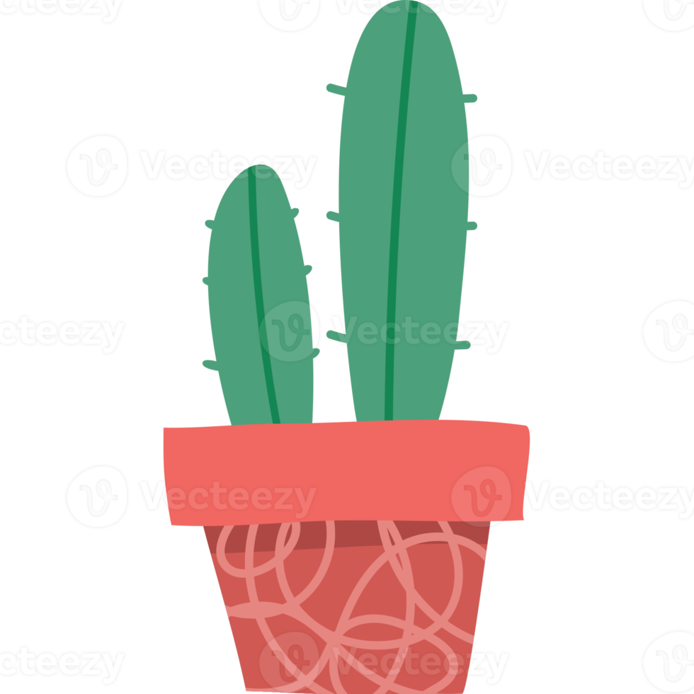 Cactus cartoon icon clipart png