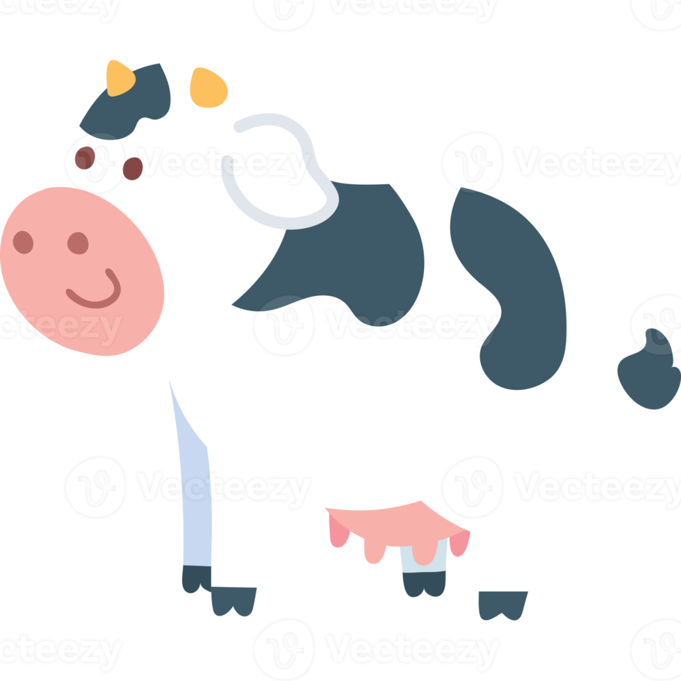 Cow cartoon png