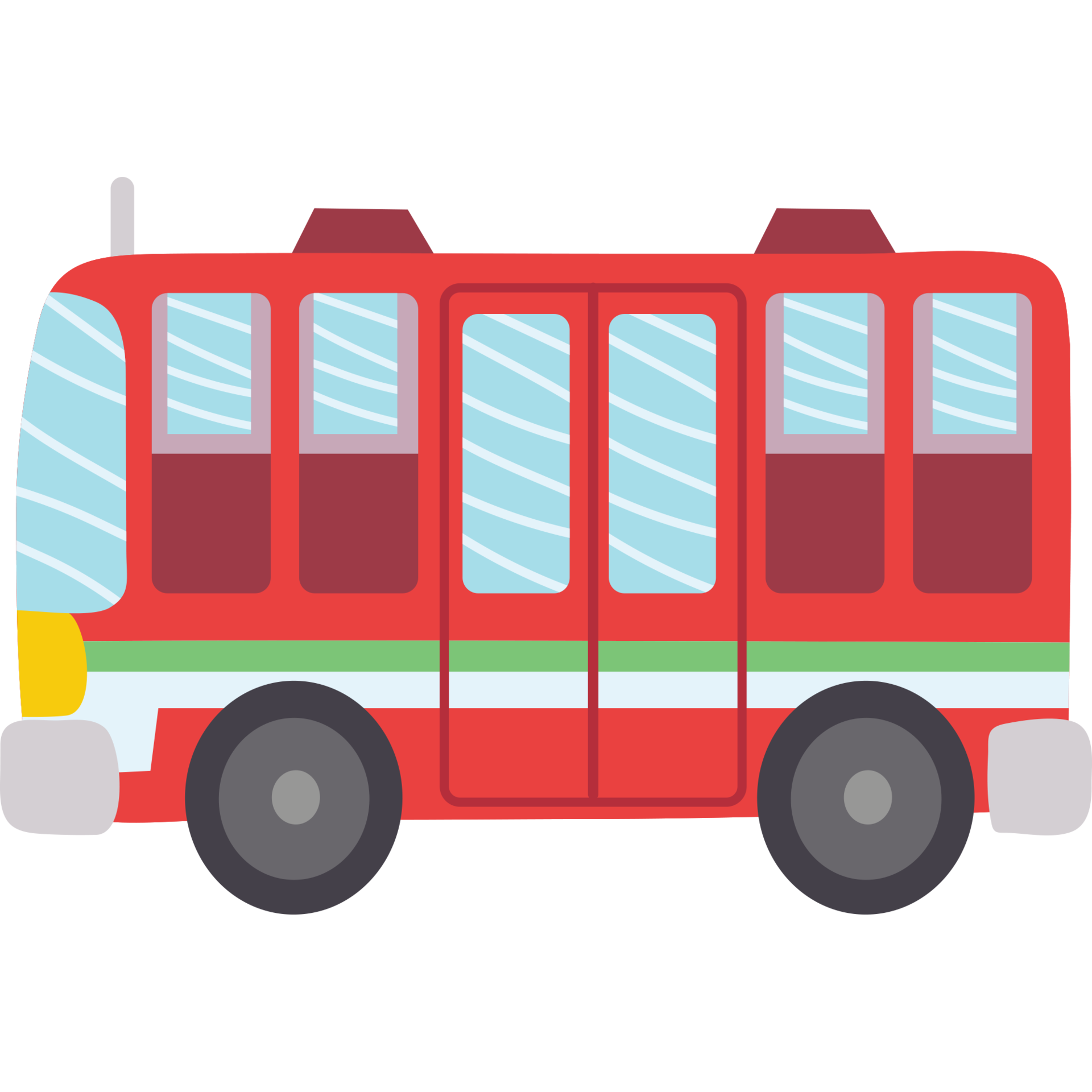 dibujos animados de transporte de autobús 11458704 PNG