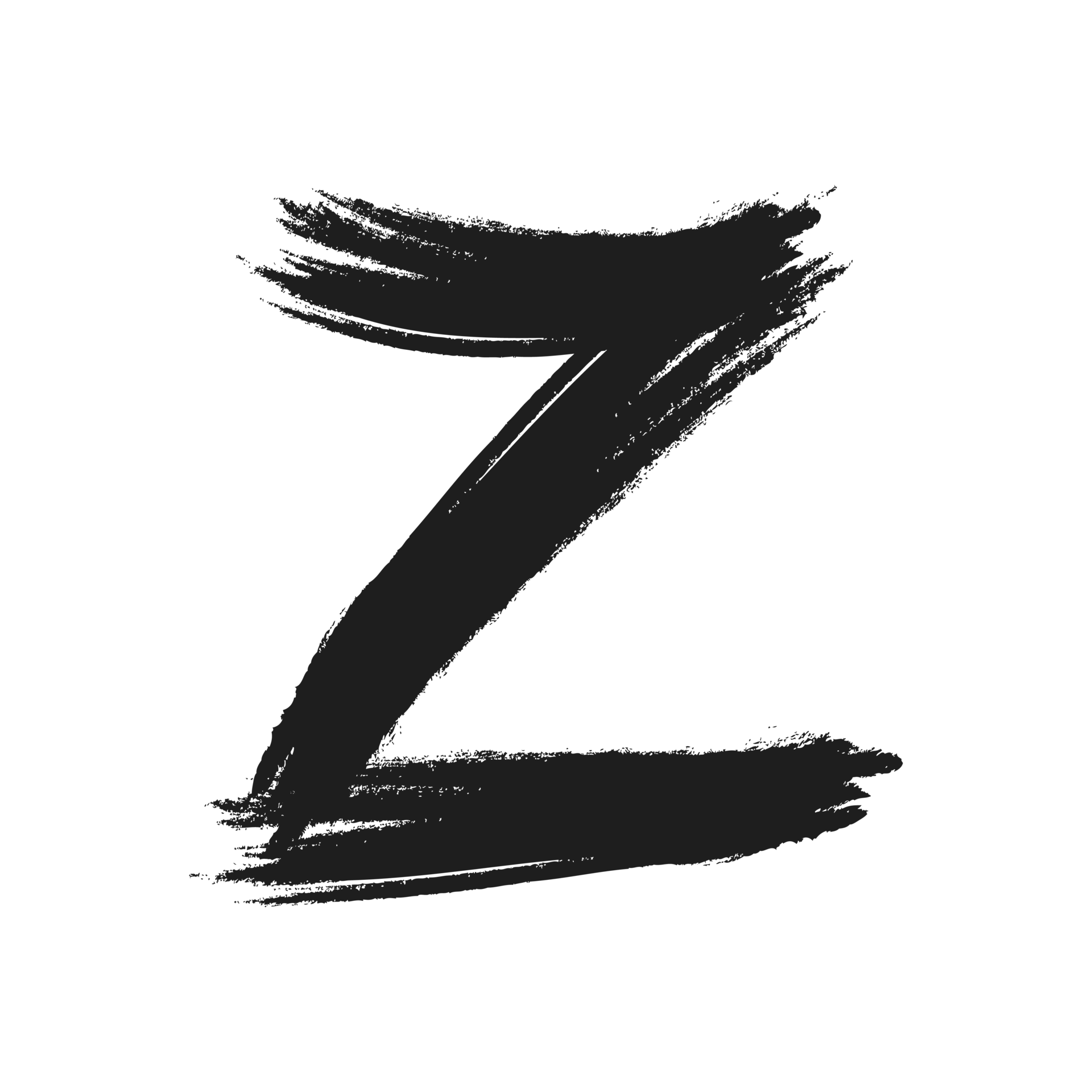 Letter Z Alphabet In Brush Style 11458941 PNG letter-z-alphabet-in-brush-style-11458941-png