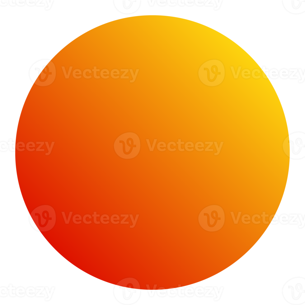 Shiny Gradient Circle png