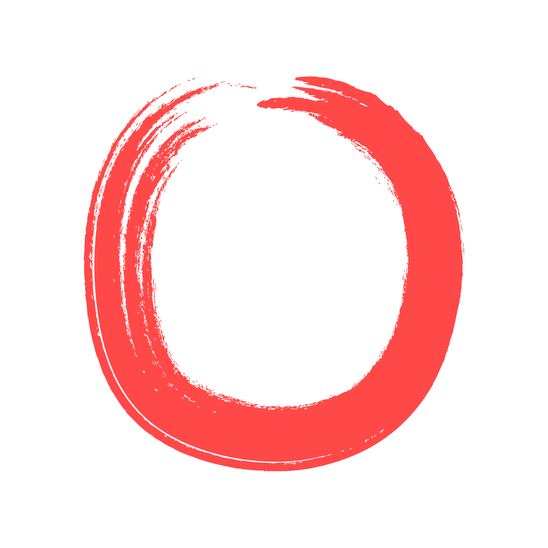 letter-o-alphabet-in-brush-style-11459043-png
