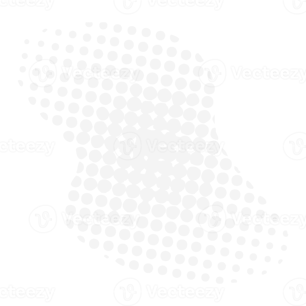 semitono de forma de gota abstracta png