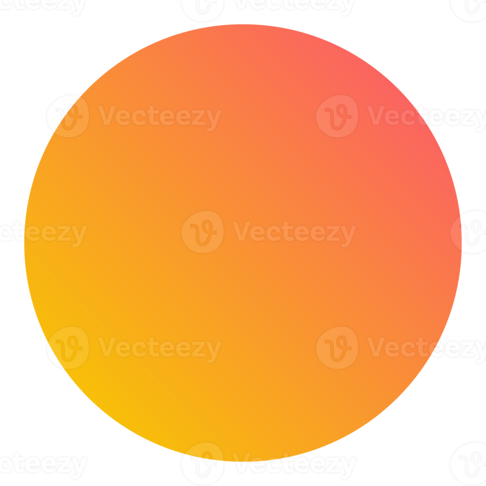 Shiny Gradient Circle png