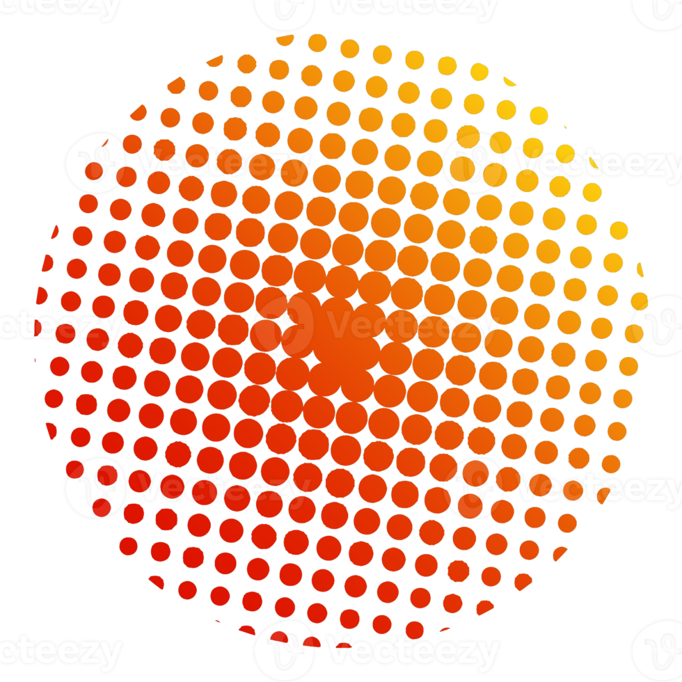 cirkel lutning halvton png