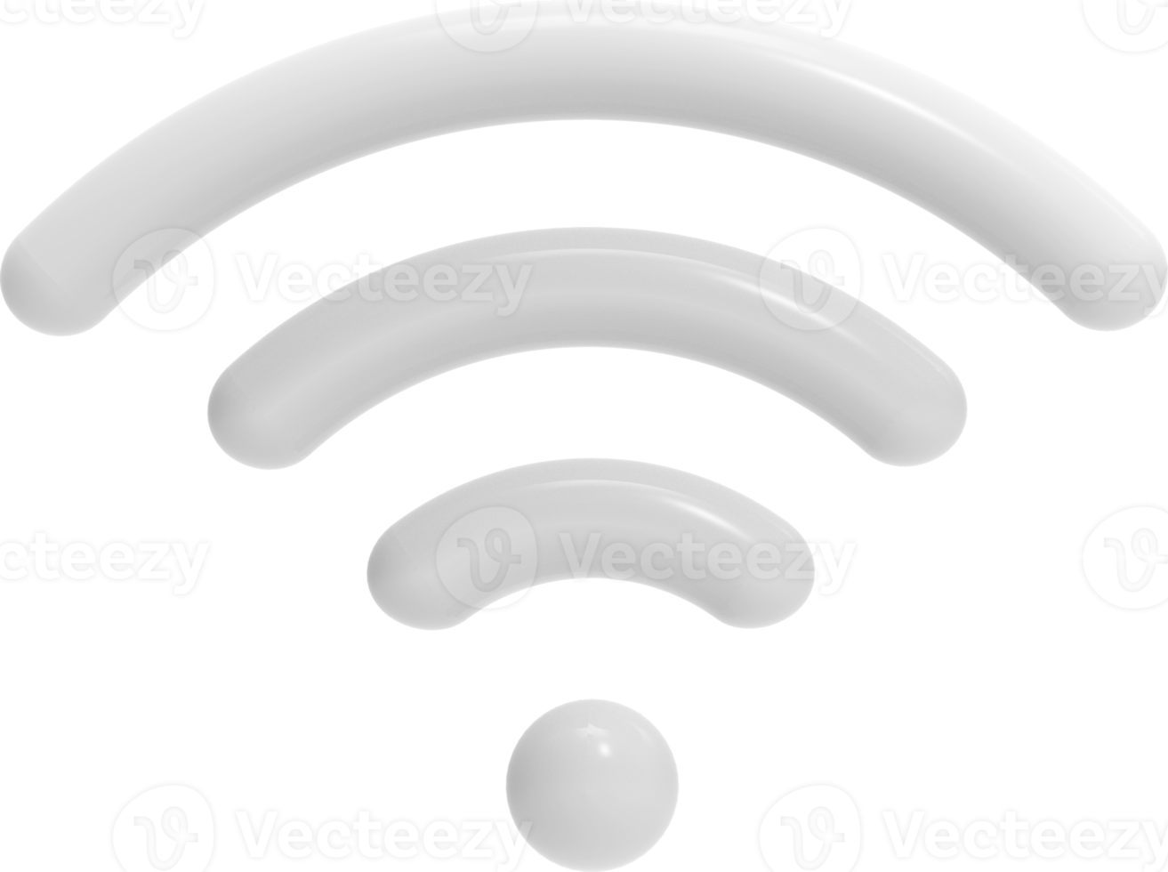 Wi-Fi icona isolato su trasparente sfondo. png