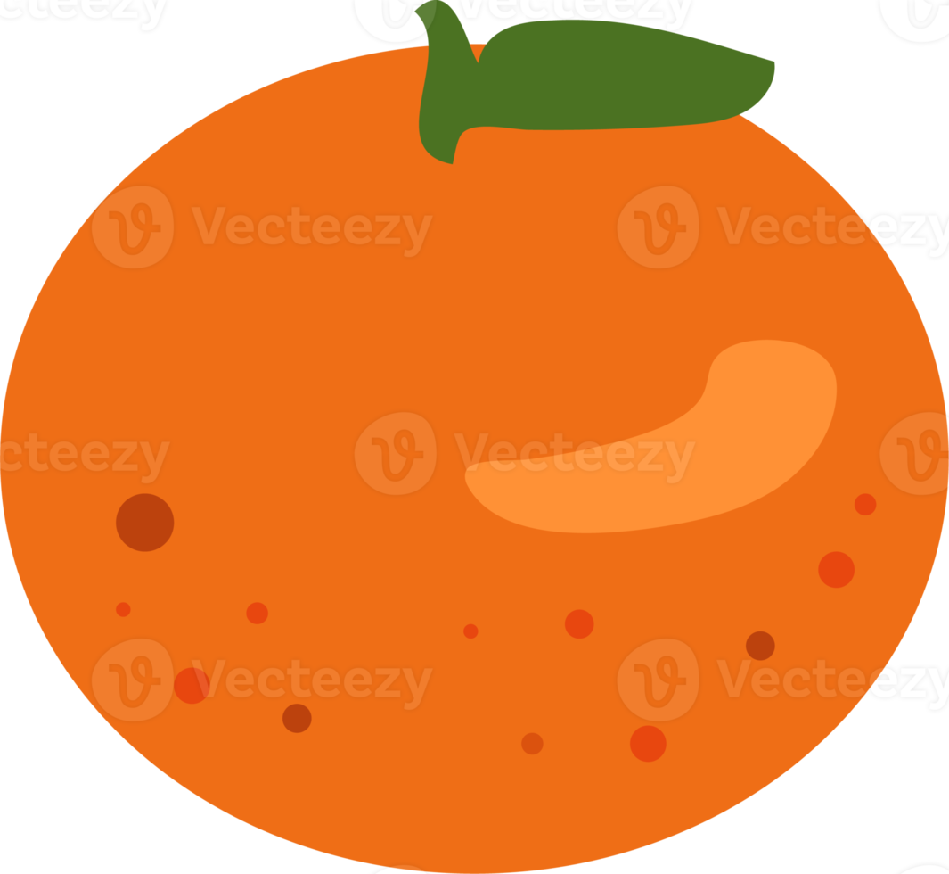 färsk mandarin ikon png