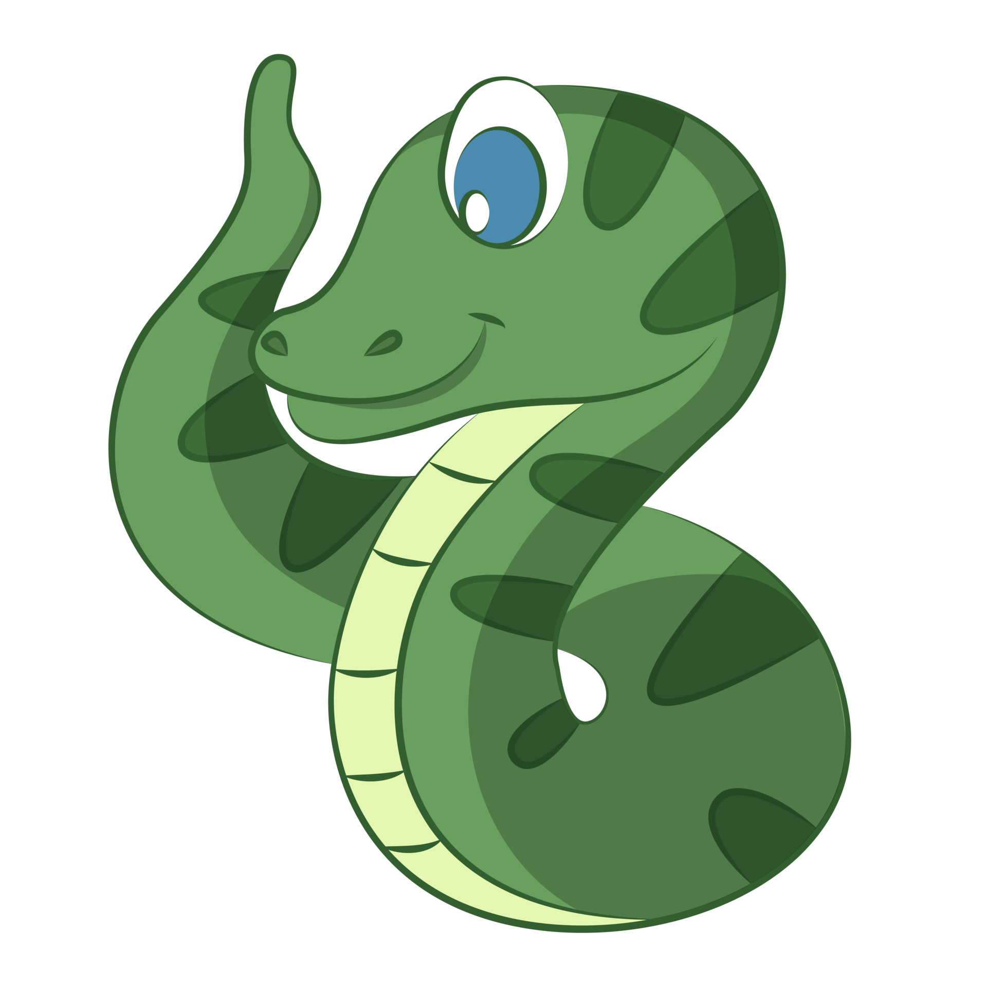 Free snake cartoon design on transparent background 11459709 PNG with  Transparent Background