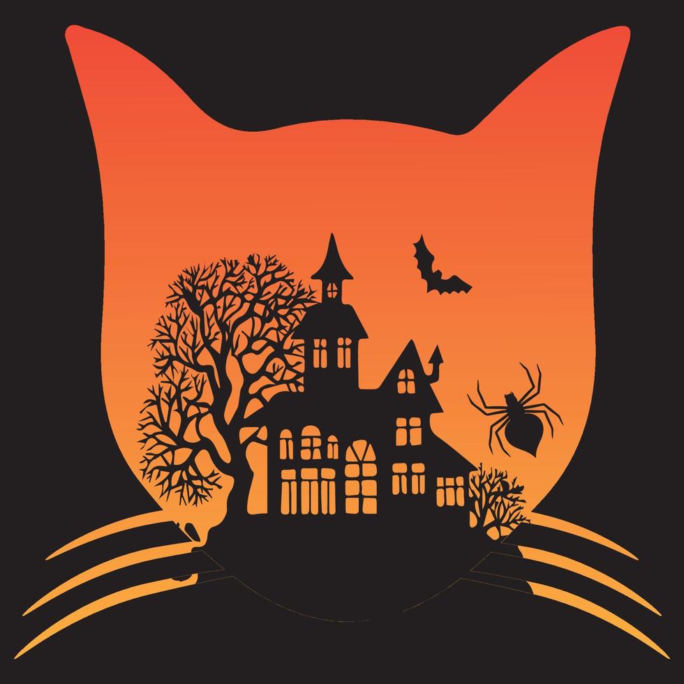 Halloween t shirt design vector