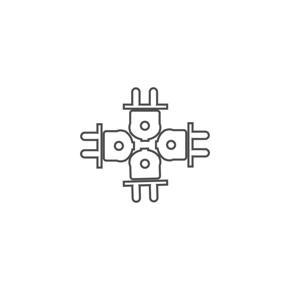 socket vector illustration icon picture