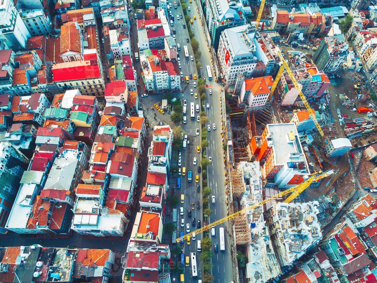 paisaje urbano de estambul, turquía foto