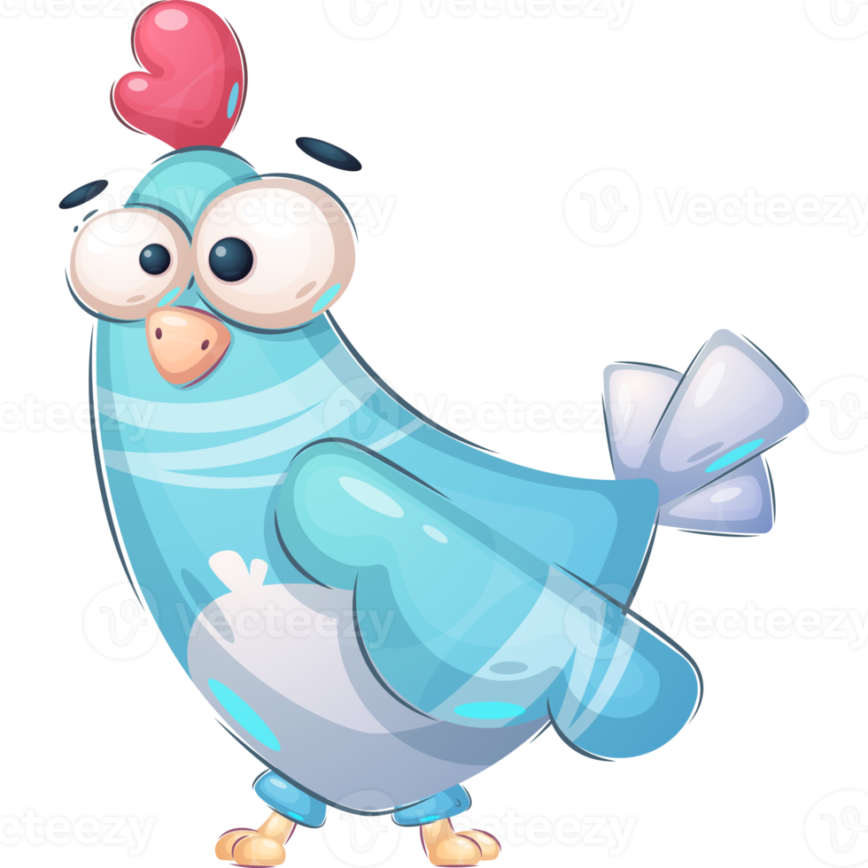 Cartoon character adorable chicken png