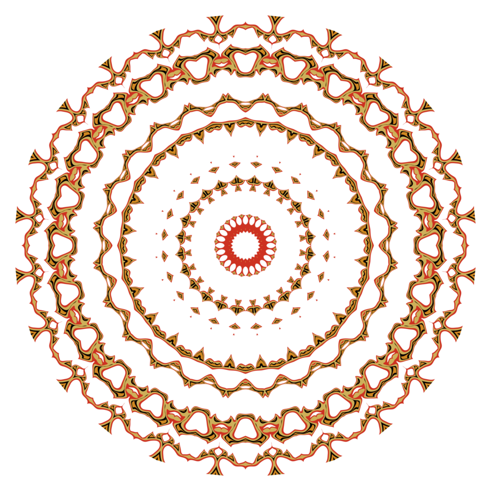 illustration de modèle de mandala png