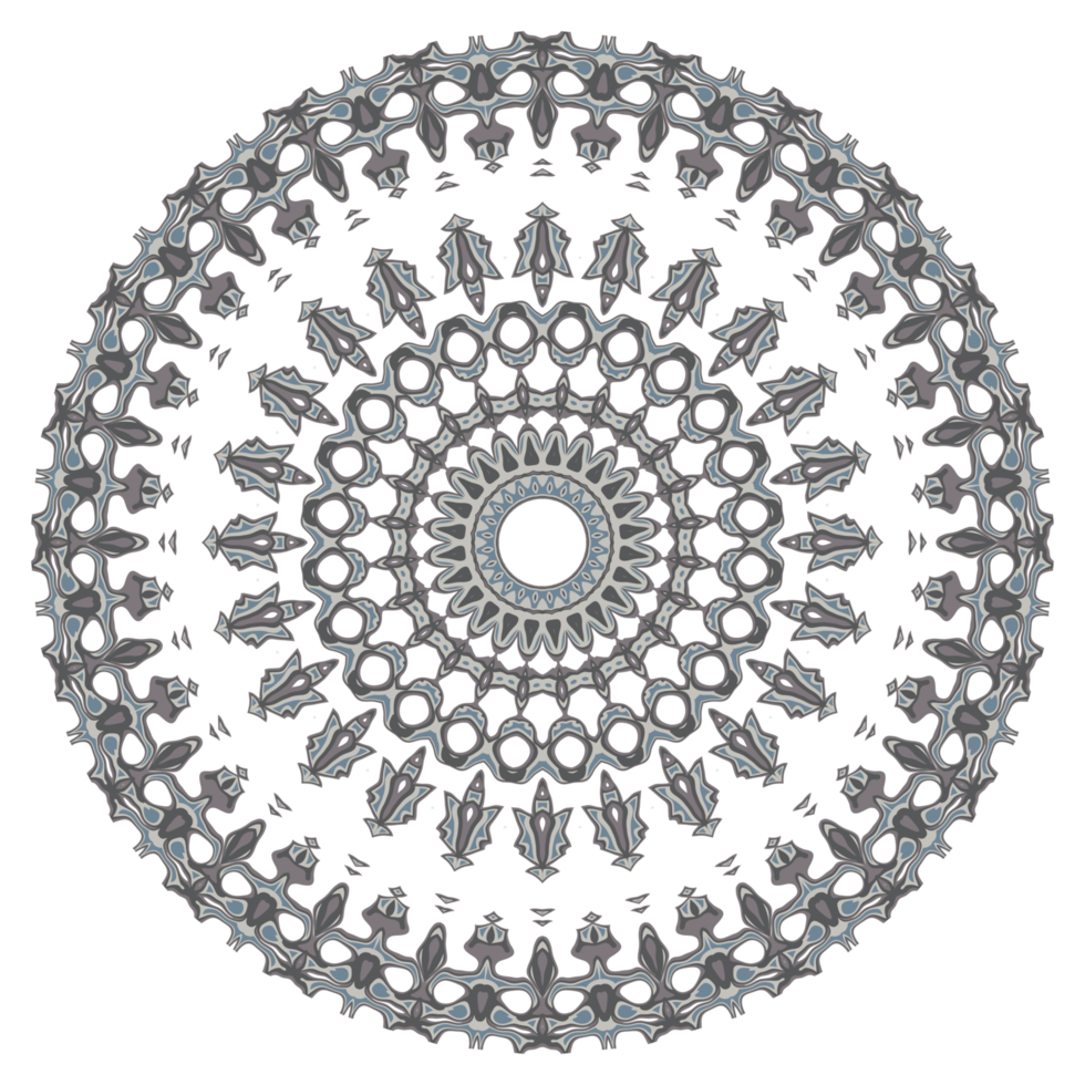 illustrazione del modello di mandala png