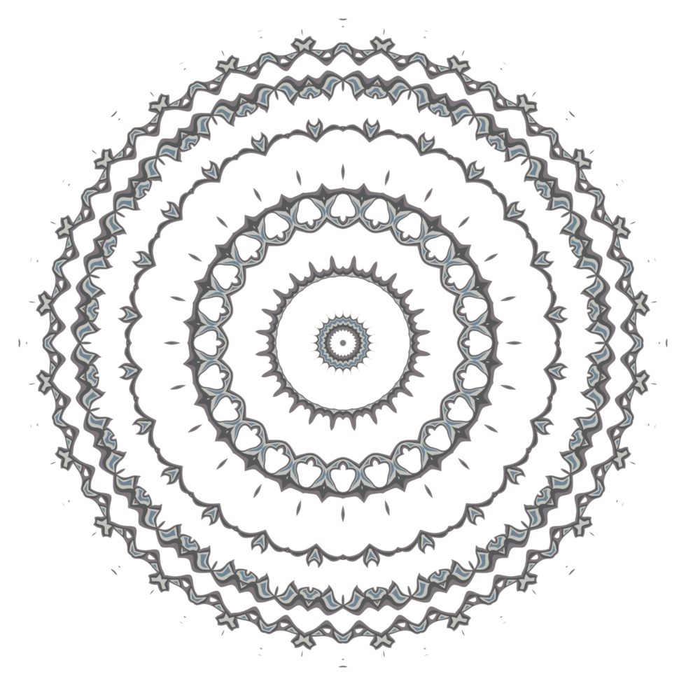 Mandala ornament decoration png