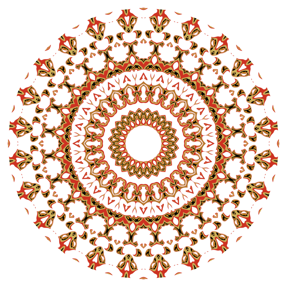 Mandala-Muster-Illustration png