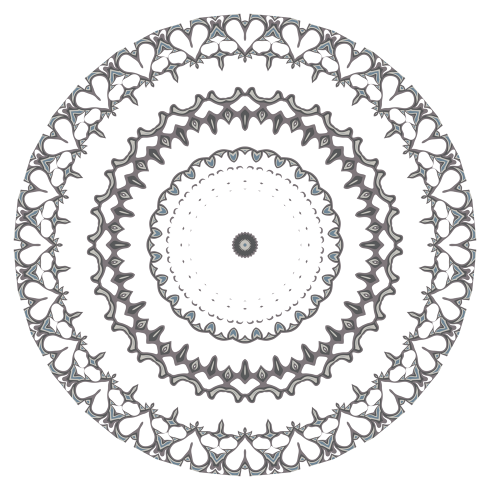 Mandala ornament decoration png