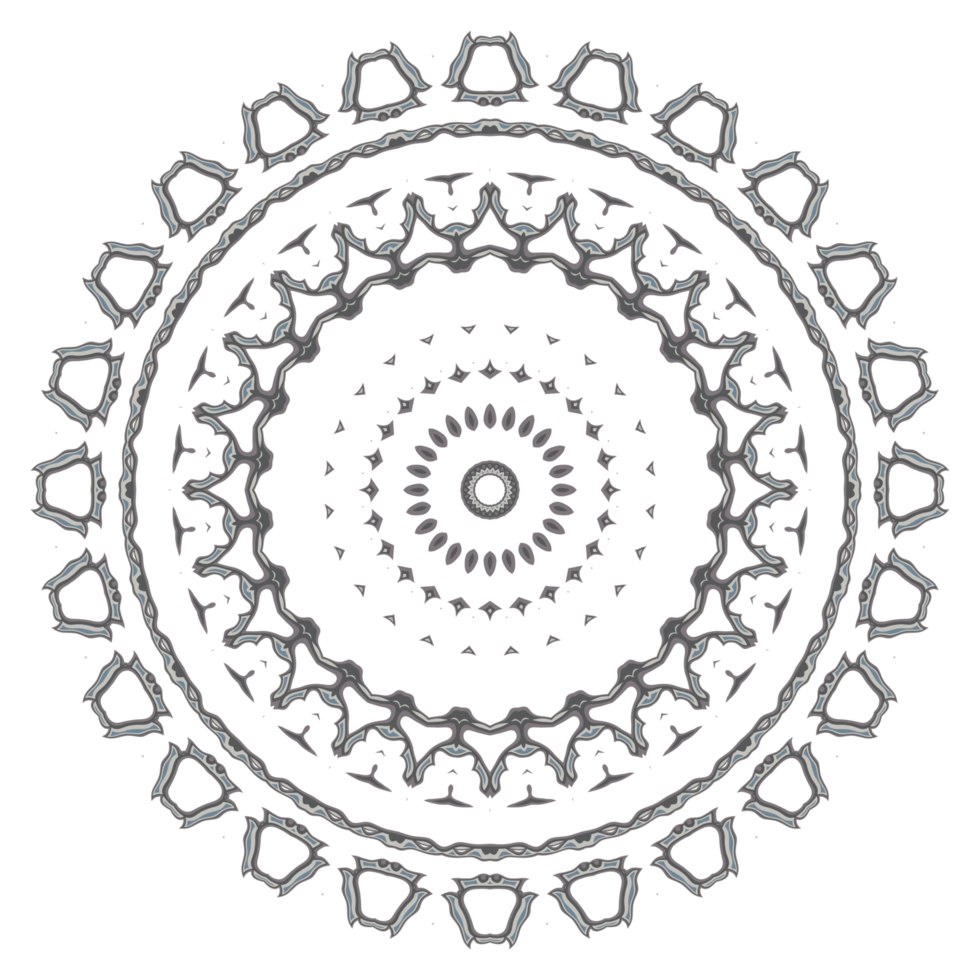 Mandala ornament decoration png