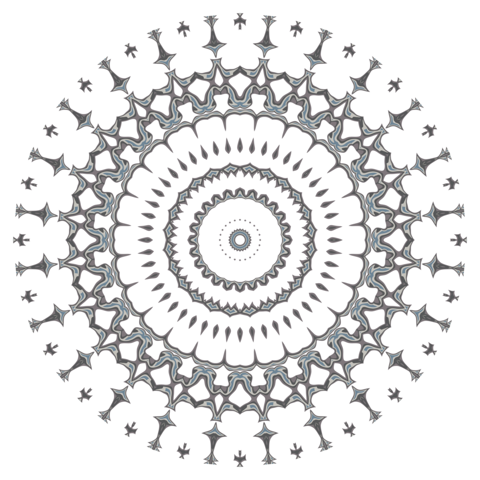 Mandala ornament decoration png