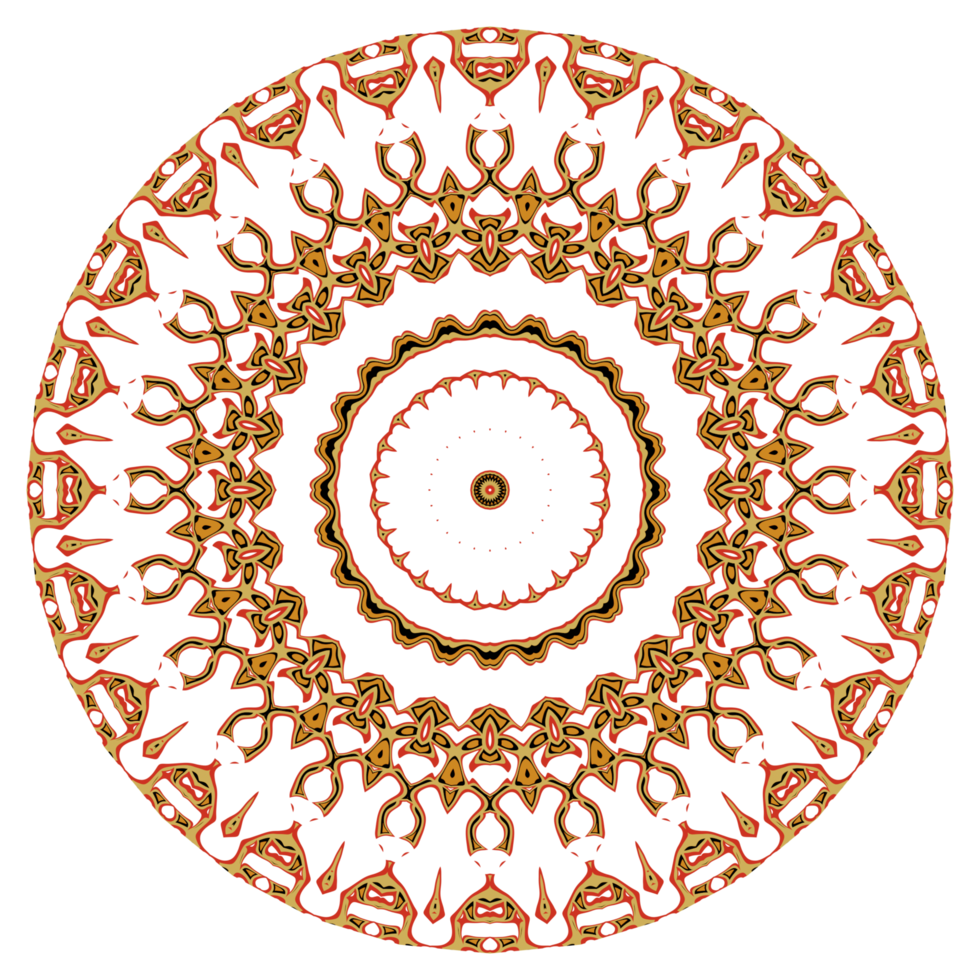 illustrazione del modello di mandala png