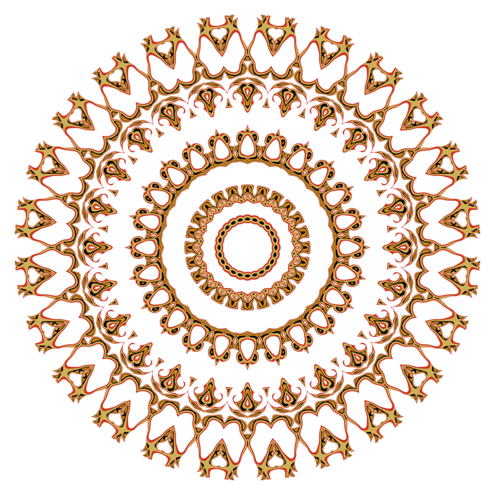 illustrazione del modello di mandala png