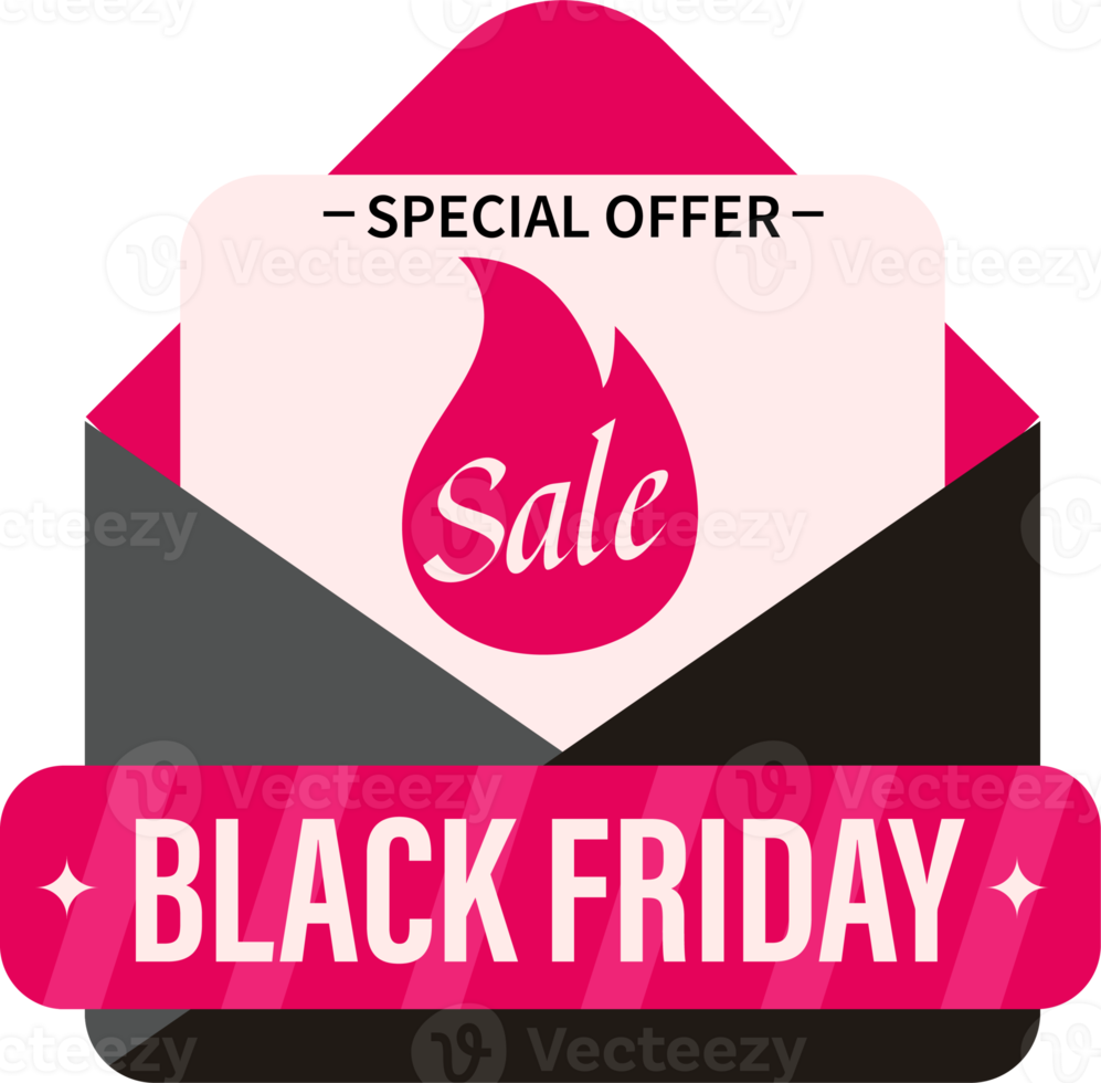 Black Friday stickers png