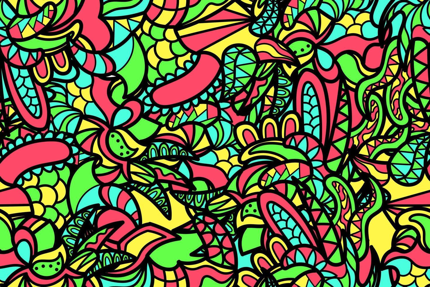 Colorful abstract background nature, Hawaiians, or summer holiday vector