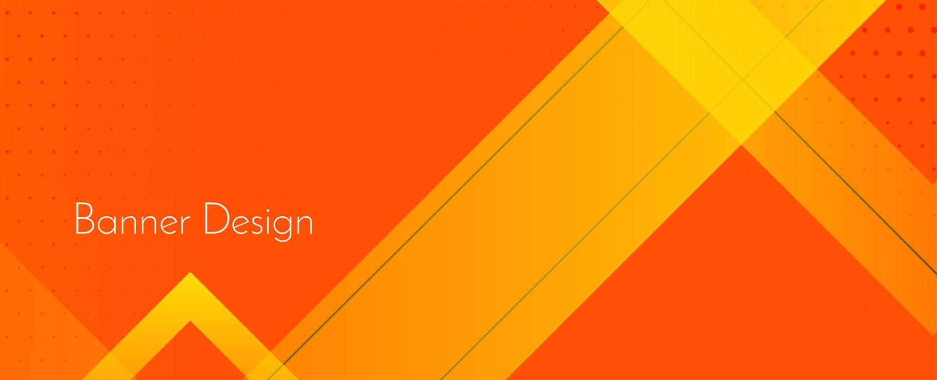 Fondo de banner de diseño de patrón moderno dinámico geométrico brillante abstracto vector