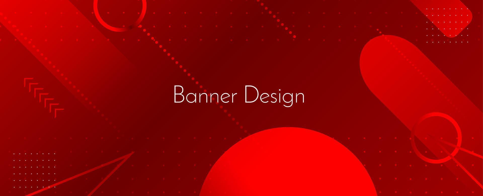 Fondo de patrón de banner elegante geométrico abstracto con estilo moderno vector