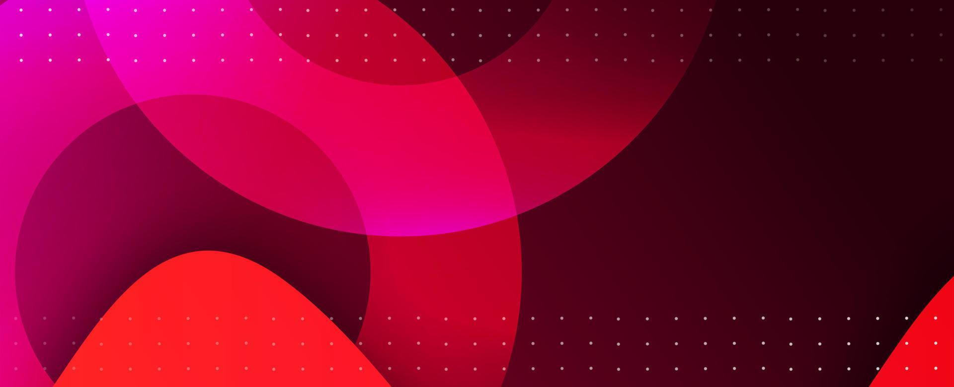 Abstract geometric red color modern pattern background vector