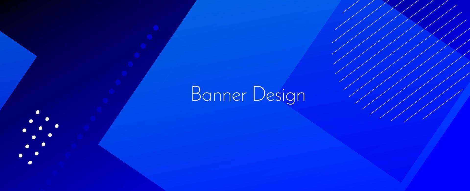 Fondo de patrón de banner de diseño decorativo moderno geométrico abstracto vector