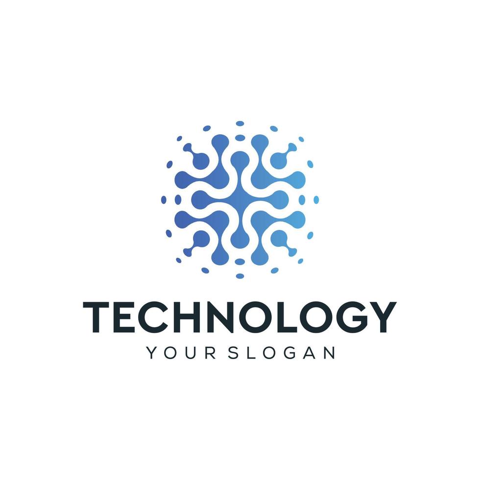 TECHNOLOGY DOT FOR COMPANY BUSINESS vector