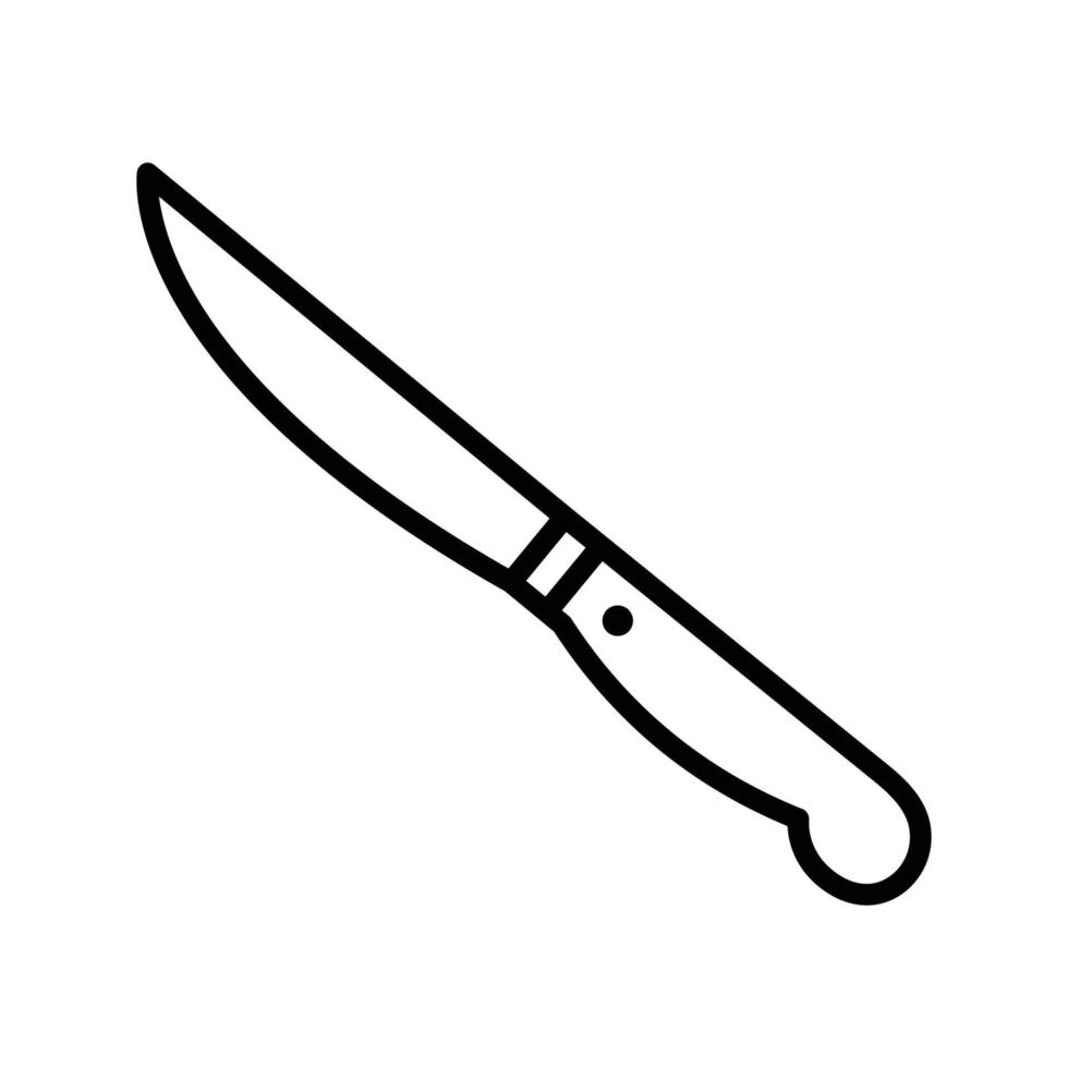 plantilla de diseño de vector de icono de cuchillo