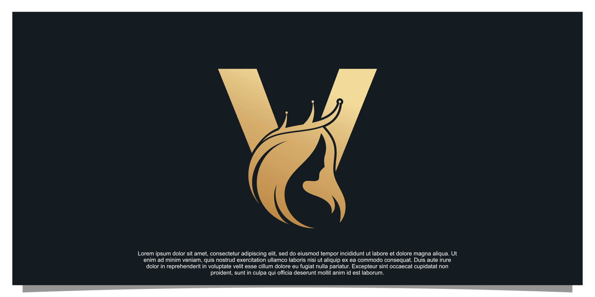 Premium Vector  Initial simple letter vl v logo monogram on black for  beauty fashion photography design collection