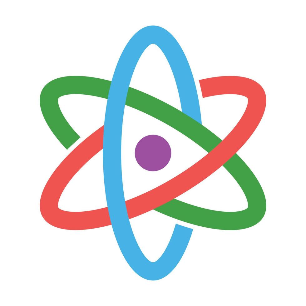 Molecule Icon - Online Learning vector
