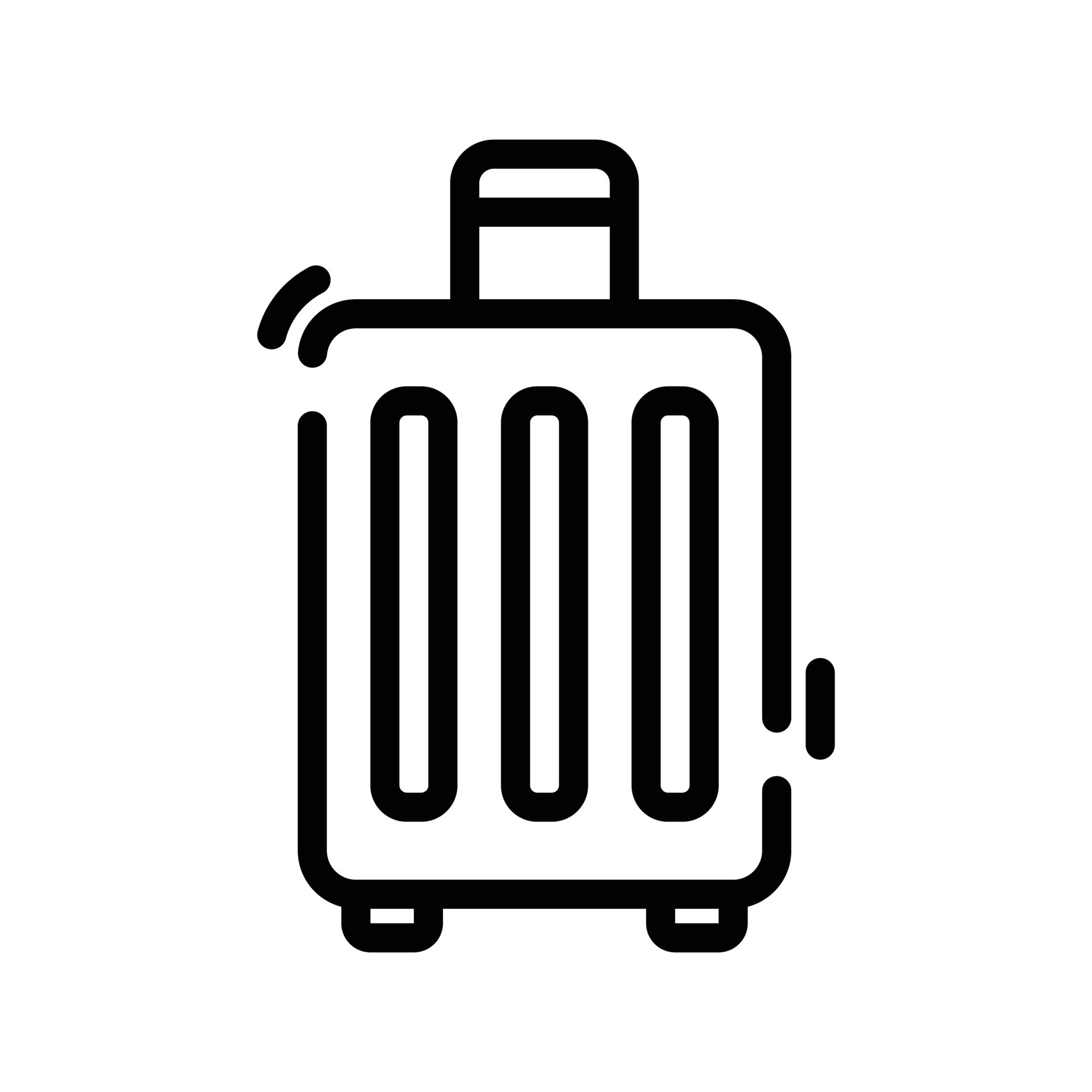 Luggage Vector Icon 11462685 Vector Art at Vecteezy