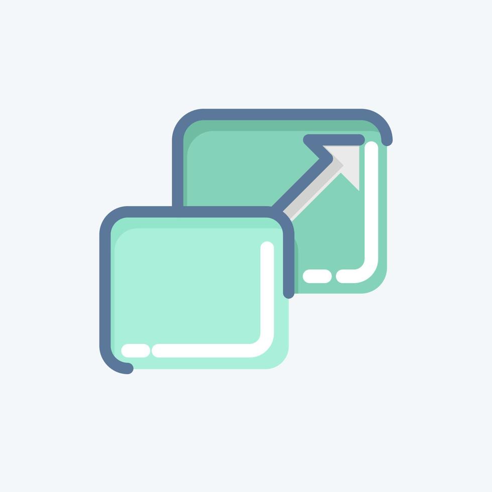 Icon Scale. related to Graphic Design Tools symbol. doodle style. simple design editable. simple illustration. simple vector icons