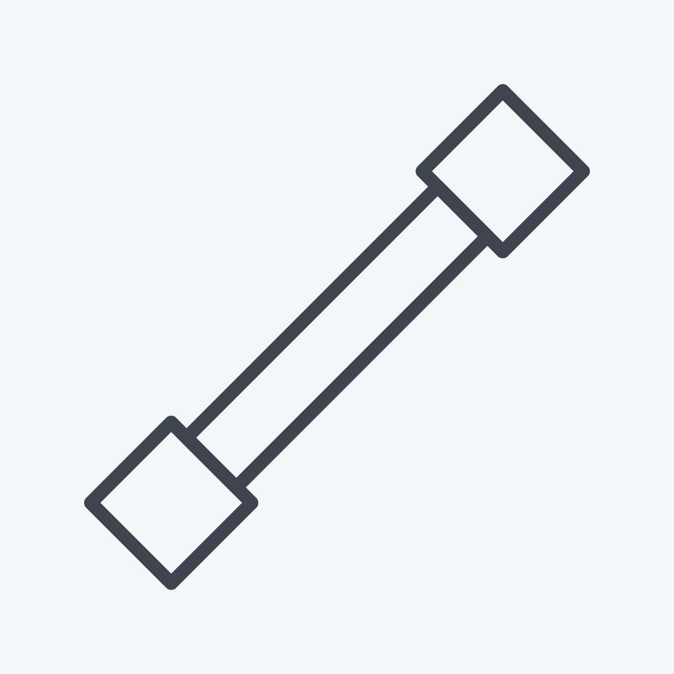 Icon Draw Line. related to Graphic Design Tools symbol. line style. simple design editable. simple illustration. simple vector icons