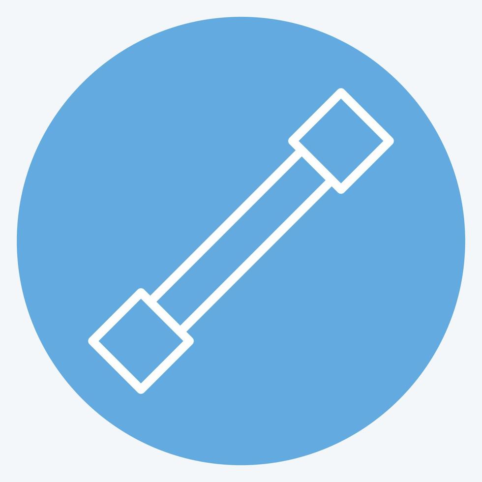 Icon Draw Line. related to Graphic Design Tools symbol. blue eyes style. simple design editable. simple illustration. simple vector icons