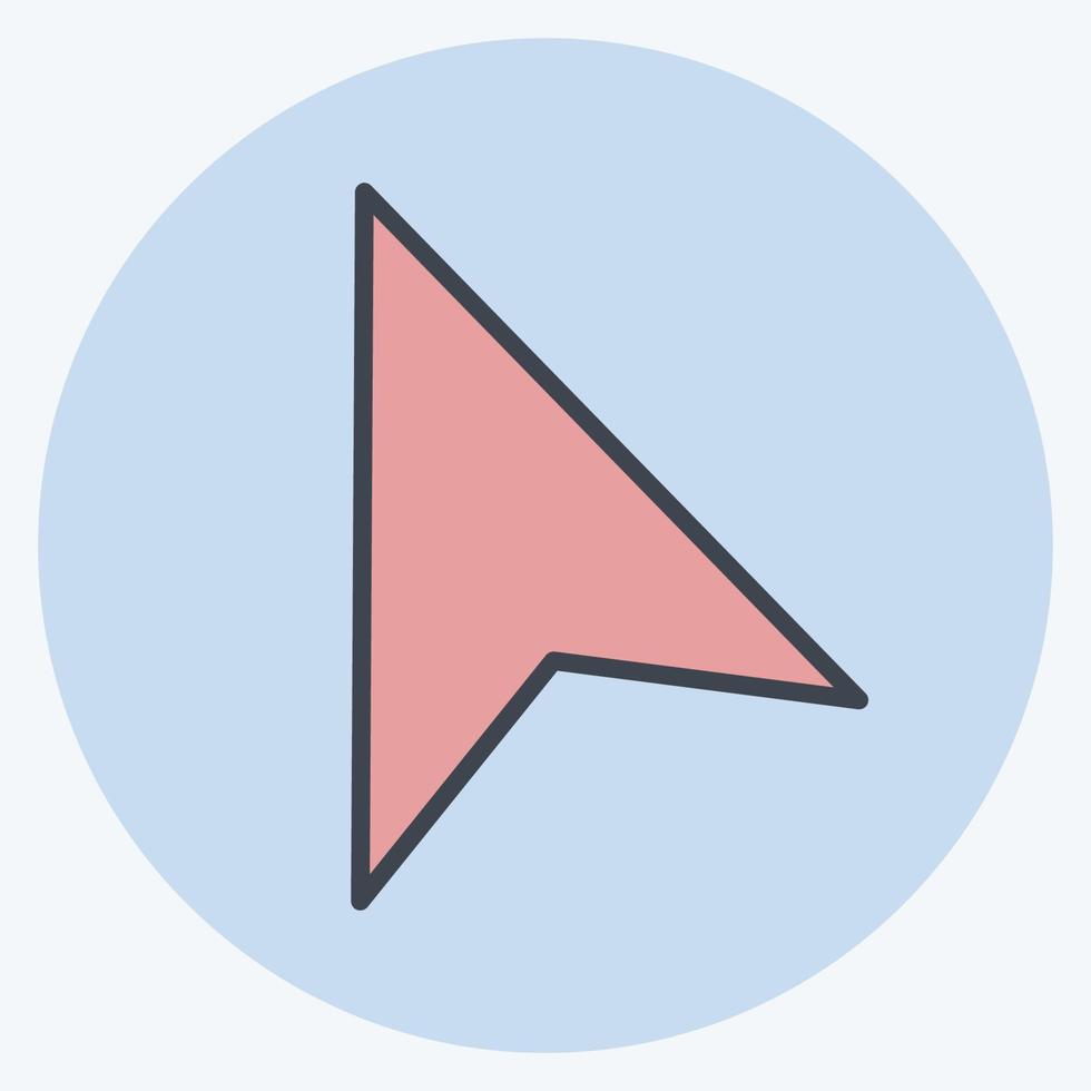 Icon Selector. related to Graphic Design Tools symbol. color mate style. simple design editable. simple illustration. simple vector icons