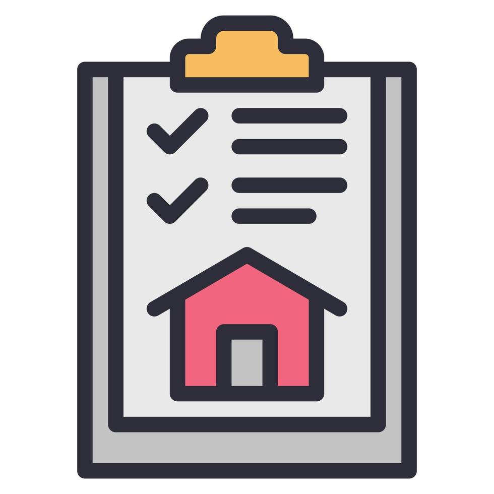 plan line icon vector , home